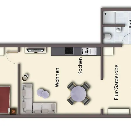 Brise Haus Ostseebeach App 01 Apartamento *